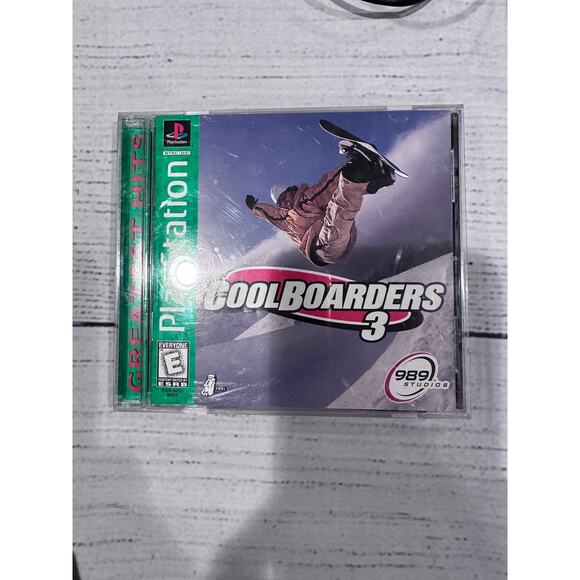 Cool Boarders 3 for Playstation Greatest Hits - Picture 1 of 3